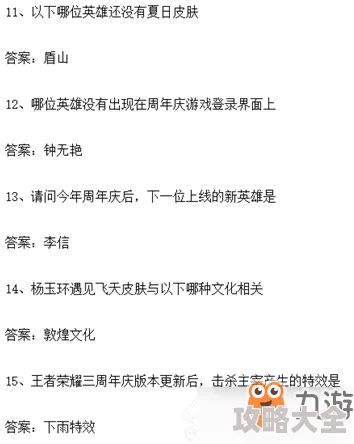 原神追溯求真活动答案是什么？原神追溯求真活动问题答案汇总（最新版）